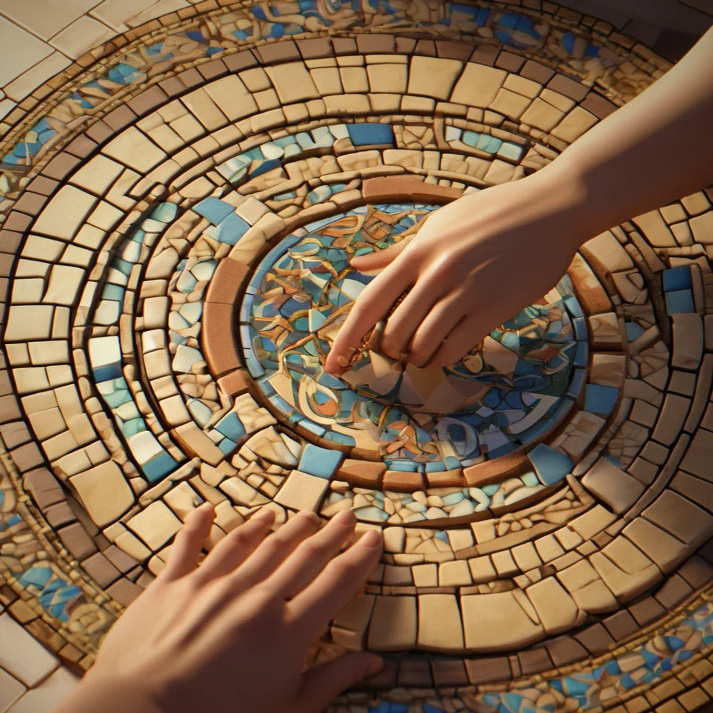 Quiet interface with puzzle in progress and no timer or notification elements visible