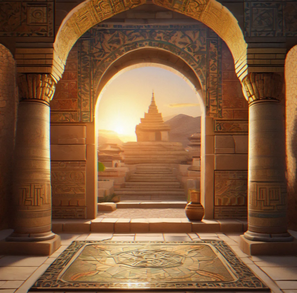 The game interface shosw your available tiles on the left, the current puzzle you're working on in the middle, and story details that unlock as you progress